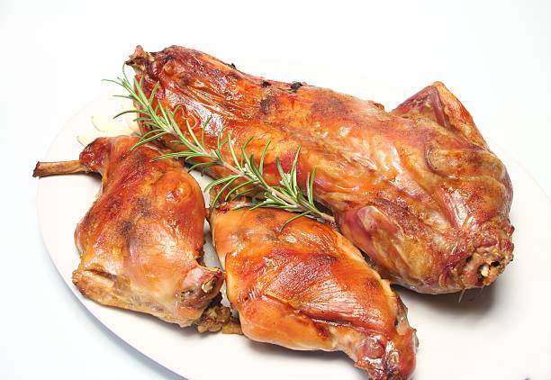 Dressed Rabbit Meat